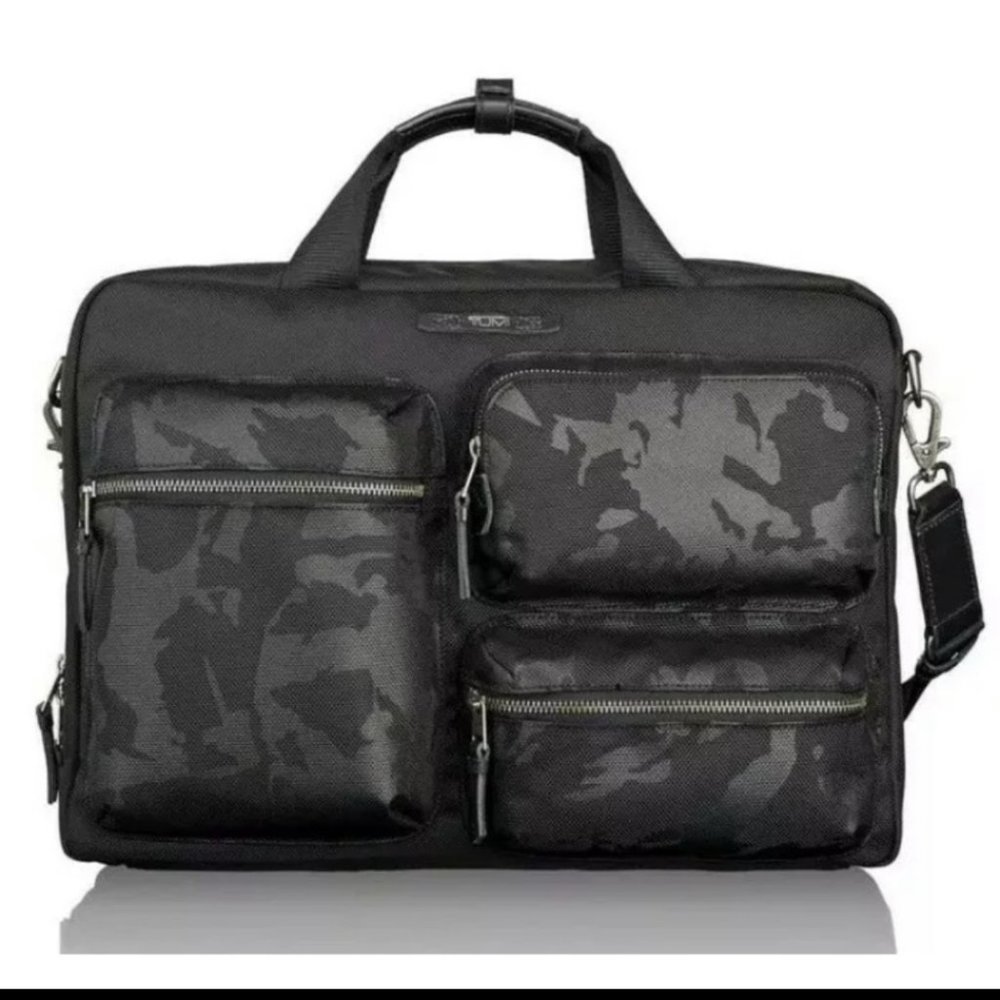 Tumi ‘Dalston - Tyssen' Double Zip Briefcase Camo Tumi